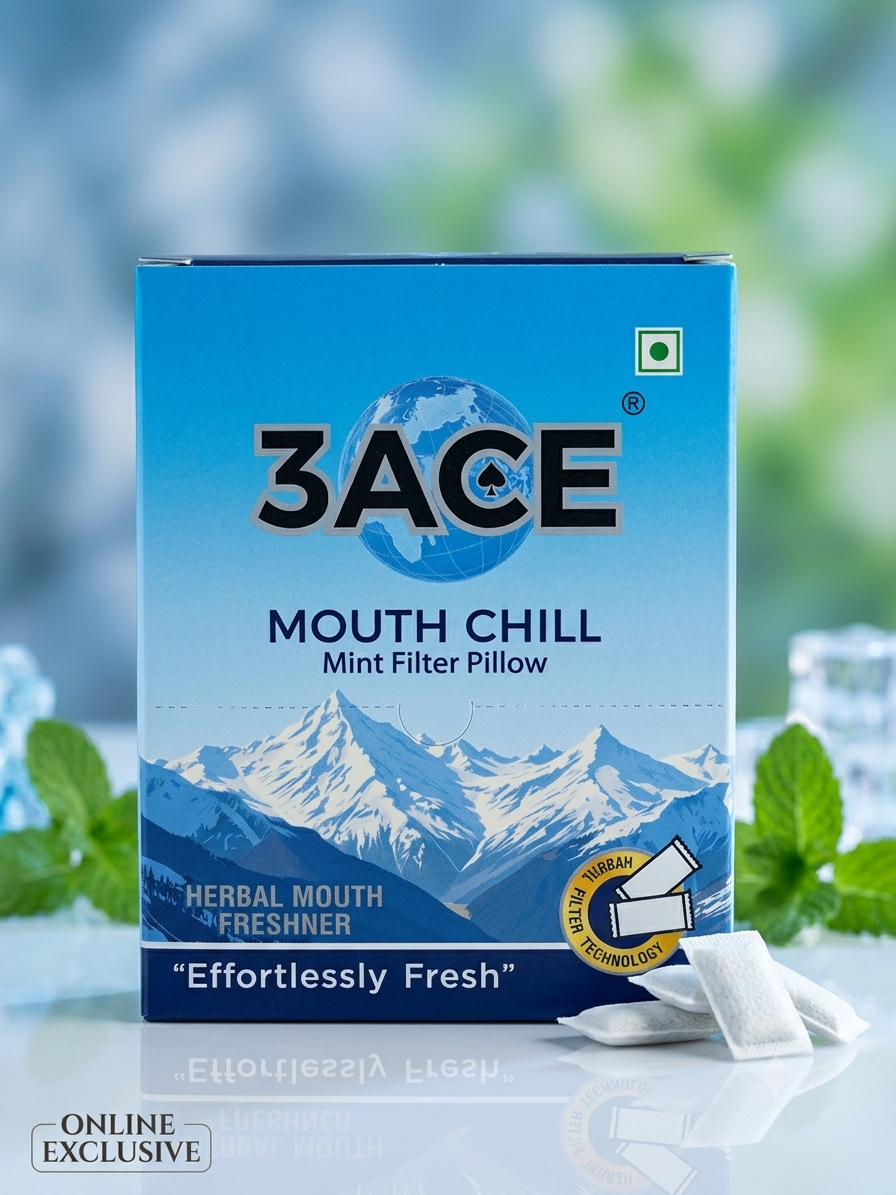 3 ACE - MOUTH CHILL BOX - 15 POUCHES