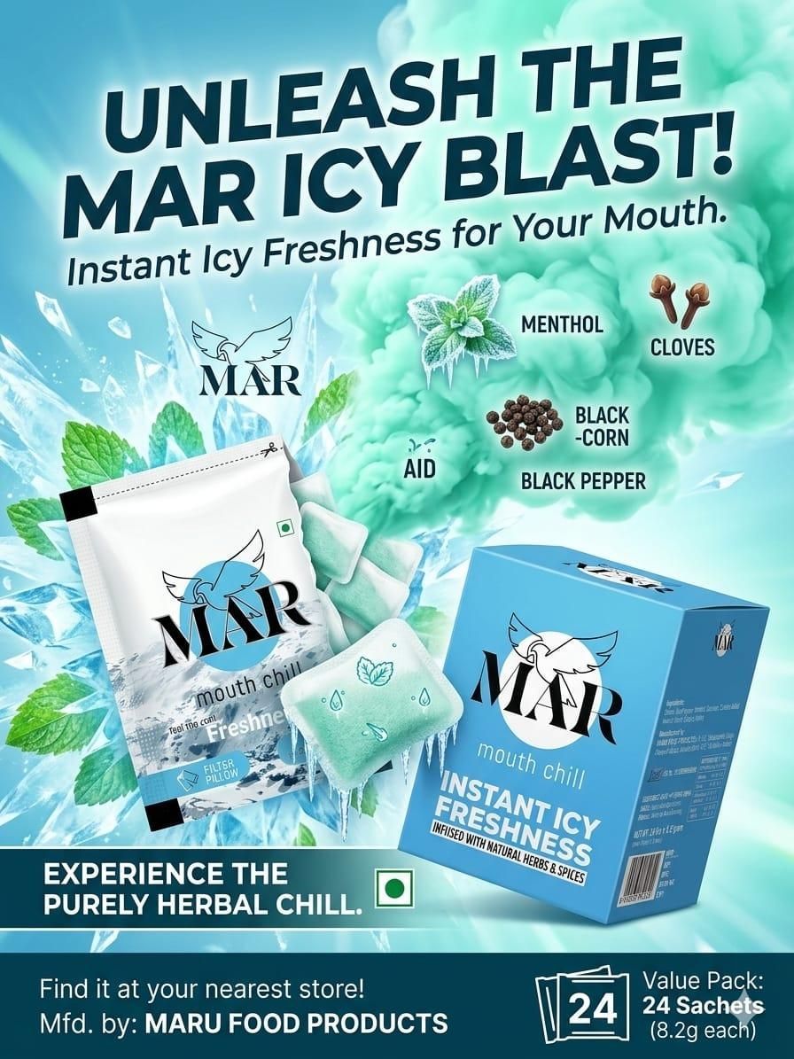 MAR MOUTH CHILL FRESHNESS CARTON BOX